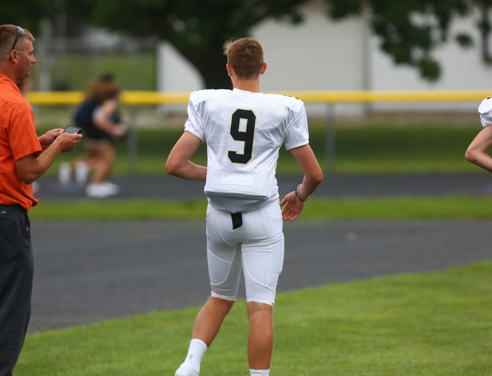 Clear Lake football practice